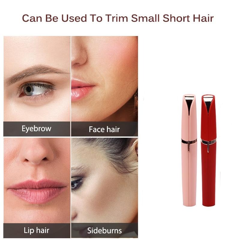 Mini stylo épilateur pour le visage pour femmes 