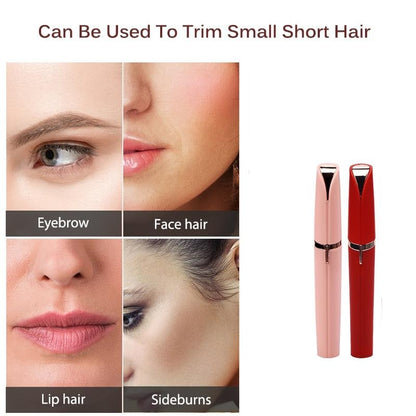 Mini stylo épilateur pour le visage pour femmes 